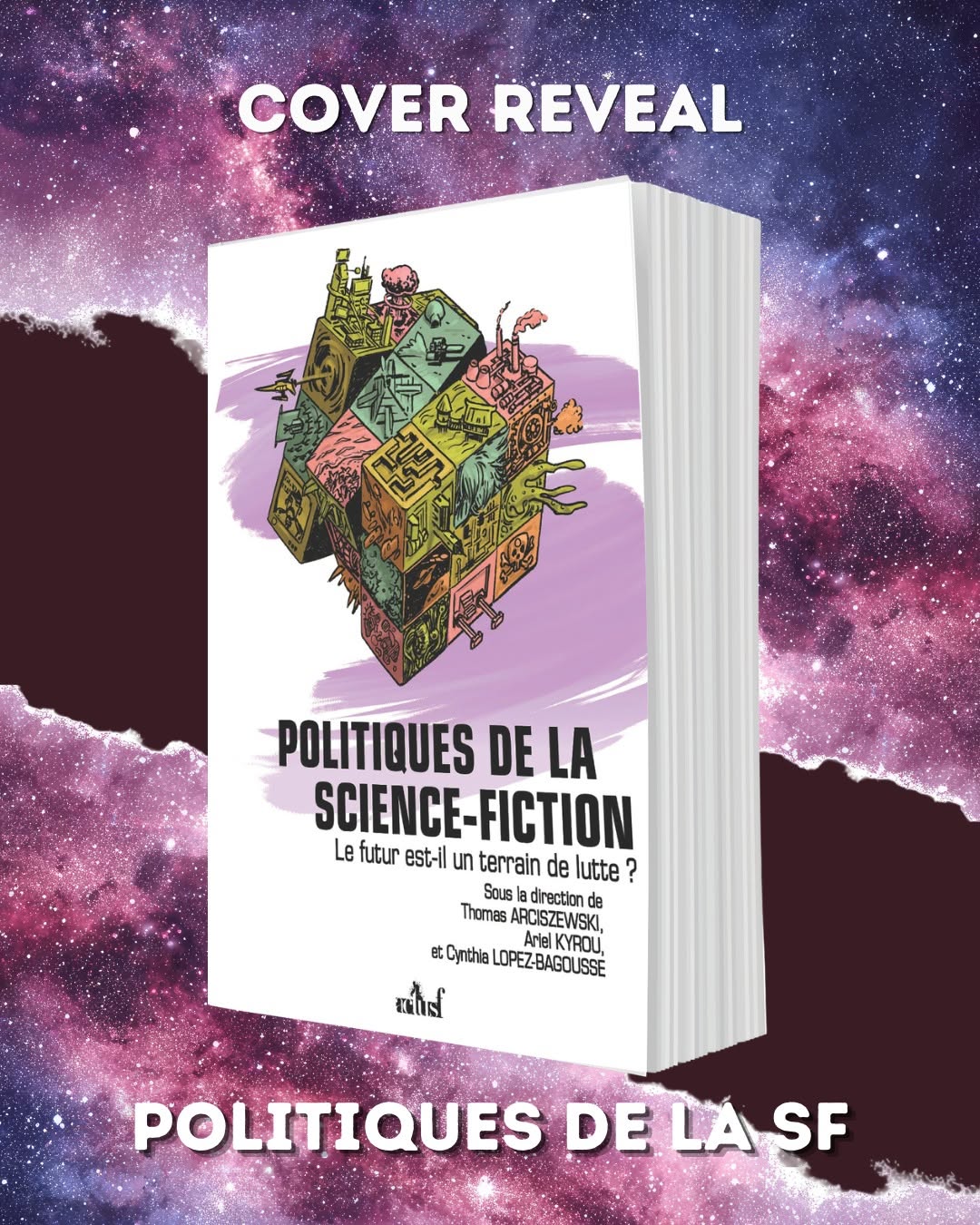 La couverture de Politiques de la Science-Fiction !